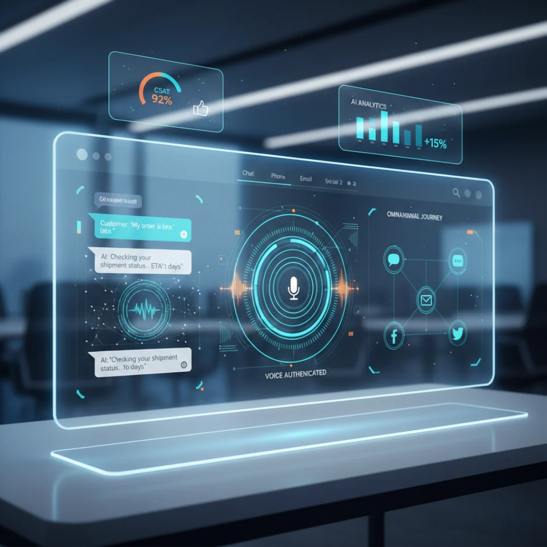 From Chatbots to Voice Biometrics: The Future of Intelligent Customer Interactions